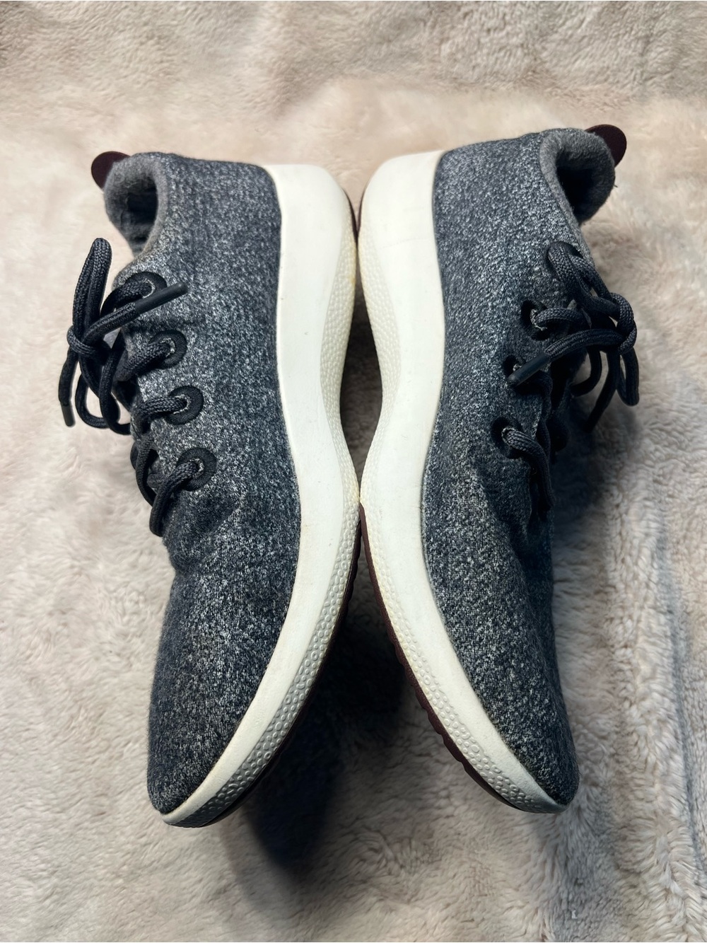 Allbirds Men's Wool Runners in grey size 13 - Picture 2 of 6